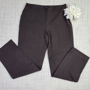 Talbots Heritage Bi-Stretch Side Zip Pants 6P‎